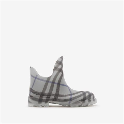 ladies burberry wellies|burberry check rubber marsh boots.